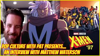 XMen 97 Interview Matthew Waterson Talks Magneto and Rogue’s Relationship Genosha Professor X [upl. by Yendroc370]