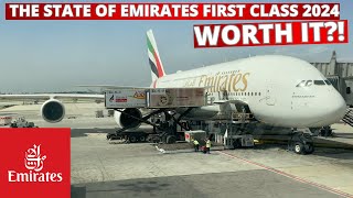 Unbelievable Luxury Inside Emirates A380800 First Class Suite 🌍✈️ [upl. by Carmita]