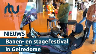 Stage en banenfestival voor jongeren in GelreDome  RTV Connect [upl. by Llerrut410]