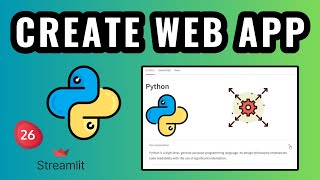 Expander Widget  Web App with Python Streamlit Lesson 26 [upl. by Jolanta]