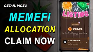 How to Claim memefi airdrop  memefi withdraw  Futuretradinghub [upl. by Effie]