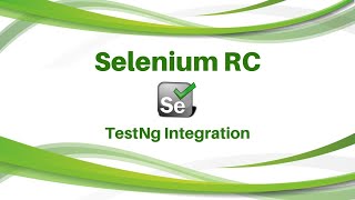 Selenium tutorial  TestNg Integration with Selenium RC  A very simple tutorial [upl. by Nnarual]