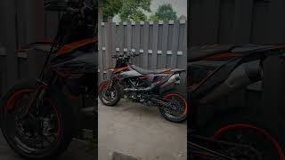 KTM 690 SMCR with Leovince exhaust [upl. by Ecnedurp]