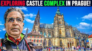 Exploring Castle Complex In Prague Czech Republic  Day 51 Oct 4  India To London Road Trip [upl. by Eiuol913]