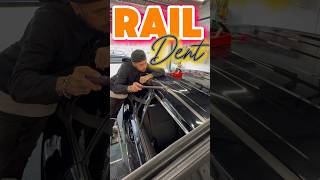 Dent repair using hot and cold glue autobodyrepair paintlessdentrepair cardentrepair [upl. by Sahpec]