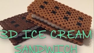 Perlerbead 3D Icecream Sandwich [upl. by Saylor]