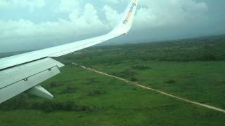 Sunwing Boeing 737 LANDING in Varadero Cuba Juan G Gomez Intl [upl. by Madea]