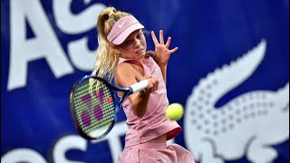 Tennis WTA Ksenia Efremova la jeune prodige russe prend la nationalité française [upl. by Aseel]