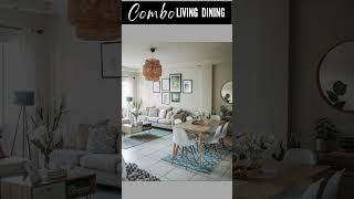 Small Living Room Dining Room Combo Design Ideas [upl. by Laamak623]