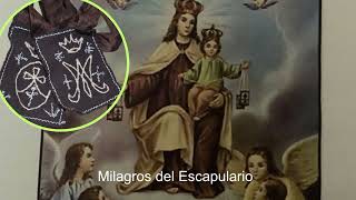 Cómo el Escapulario de la Virgen del Carmen transformo Vidas Testimonios y milagros [upl. by Eittol]