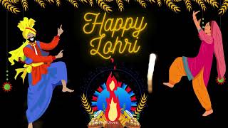 Happy Lohri 2024 4k Video  Bhangra Dance Music  Lohri Celebration lori lohri bhangra punjab [upl. by Leahcimnaes]