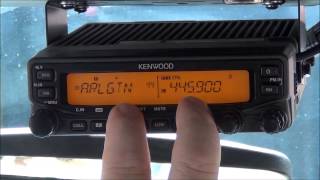 Setup the Crossband Repeater on a Kenwood TM VT71A  AF5DN [upl. by Karub]