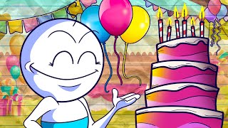 Celebra con Feliz Cumpleaños  Feliz Cumpleaños a Ti  Canciones infantiles nurseryrhymes pencil [upl. by Annodal]