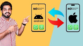 How to transfer WhatsApp from Android to iPhone  iPhone to Android  Android to Android  2024 [upl. by Batty]