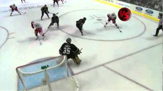 Pavel Datsyuk Hat Trick Game 3 2008  Dallas [upl. by Malone]