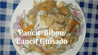 Pancit Bihon or Pancit Guisado [upl. by Rebmaed711]