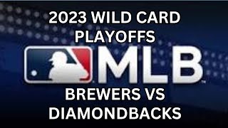 MLB Playoffs Experience 2023 Wild Card Game  American Family Field Brewers amp Diamondbacks HIT LIKE [upl. by Cosenza753]