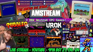 AMSTRAD CPC⚡️AMSTREAM 🕹️3 New Amstrad Games quotTransversionquot quotNibblerDXquot amp quotUrokquot Game Requests [upl. by Bena]