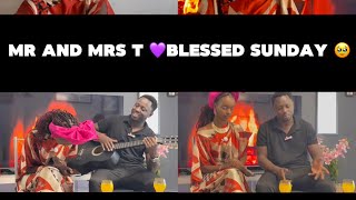 BLESSED SUNDAY MR AND MRS T 💜 BOSE BARATURIRIMBIYE🙏couple god trending [upl. by Nagap]