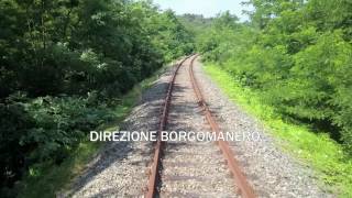 Ferrovie abbandonate Santhià  Arona DJI Mavic Pro [upl. by Ulah]