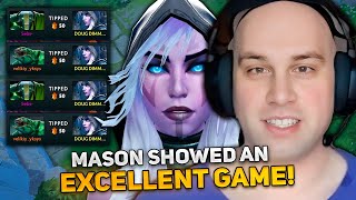 MASON SHOWED AN EXCELLENT GAME on DROW RANGER CARRY [upl. by Meade]