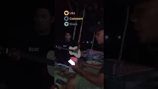 TEs cover Live GNR dont cry  Latihan sunset fishing [upl. by Jethro]