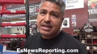 Amir Khan vs Kell Brook who wins  Robert Garcia  EsNews Boxing [upl. by Frankhouse]