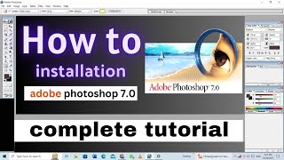 Adobe Photoshop 70 Download and install in window 10 Adobe Photoshop installation tutorials [upl. by Anuahsed]