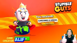 FREE SPECIAL SKIN GARGAMEL amp AZRAEL 🤩  Stumble Guys [upl. by Lawford650]