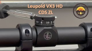 Leupold VX3 HD CDS ZL Set Up [upl. by Temple114]