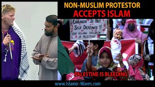 NonMuslim PROTESTOR Accepts ISLAM By Shaykh Dr Yasir Qadhi [upl. by Tu]