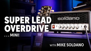 Soldano SLO Mini 30watt Miniamp Head Demo [upl. by Innob]