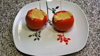 Tomates rellenos de atún  Receta con atún muy fácil [upl. by Eema728]