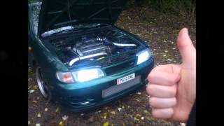 Nissan Almera N15 GTi Turbo SR20DET [upl. by Berkley470]