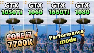 GTX 1050Ti 1060 1660Ti 1080×CORE i7 7700Kfortnite chapter5 Season4performanceFPSフォートナイト2024 [upl. by Aisined]