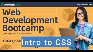 Web Development Bootcamp for Beginners and Intermediates  CSS Intro [upl. by Worrad]