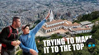 INTENTAMOS SUBIR AL CERRO DE MONSERRATE BOGOTA 🇨🇴 VLOG [upl. by Pangaro]