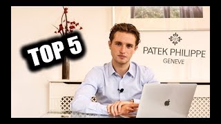 Top 5  Patek Philippe [upl. by Kroll]