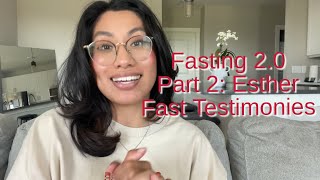 Fasting 20  My Esther fast testimonies  Part 2  My Esther fast experiences  3 day water fast [upl. by Picardi]