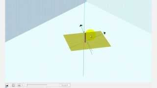 Ex Find the Parametric Equations of a Line Perpendicular to a Plane Through a Point [upl. by Jacklin]