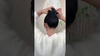 Hair Dye Clip Tutorial Simple and Beautiful Hairstyle [upl. by Tenneb]