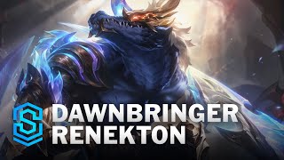 Dawnbringer Renekton Skin Spotlight  League of Legends [upl. by Florella180]