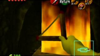 The Legend of Zelda Ocarina of Time Master Quest 100 Walkthrough Part 7  Dodongos Cavern [upl. by Elmore]