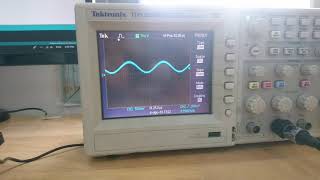 DDS AD9837 WAVEFORM with Arduino [upl. by Chloette]