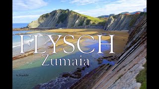 Acantilados del Flysch de Zumaia un paraíso geológico Geoparque de la Costa Vasca [upl. by Paolina]