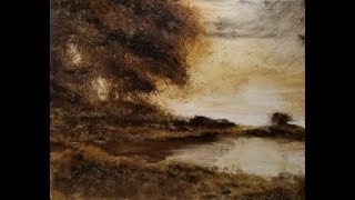 Landscape Oil Tutorial 69 Tonalism [upl. by Chipman]