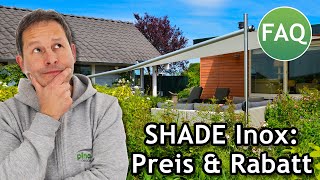 SHADE Inox Cube oder Structure Sonnensegel  Preis mit Rabatt möglich  FAQ ☀️ Pina [upl. by Axela]