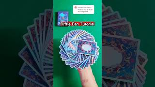 TUTORIAL  RIFFLE FAN cardistry [upl. by Agata]