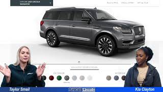 Every Exterior amp Interior Color on the 2021 Lincoln Navigator Reserve  Smail Lincoln [upl. by Ahseen]