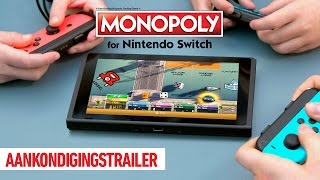 Monopoly voor Nintendo Switch Aankondigingstrailer [upl. by Pogah970]